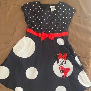 Minnie Mouse polka Dot Dress
